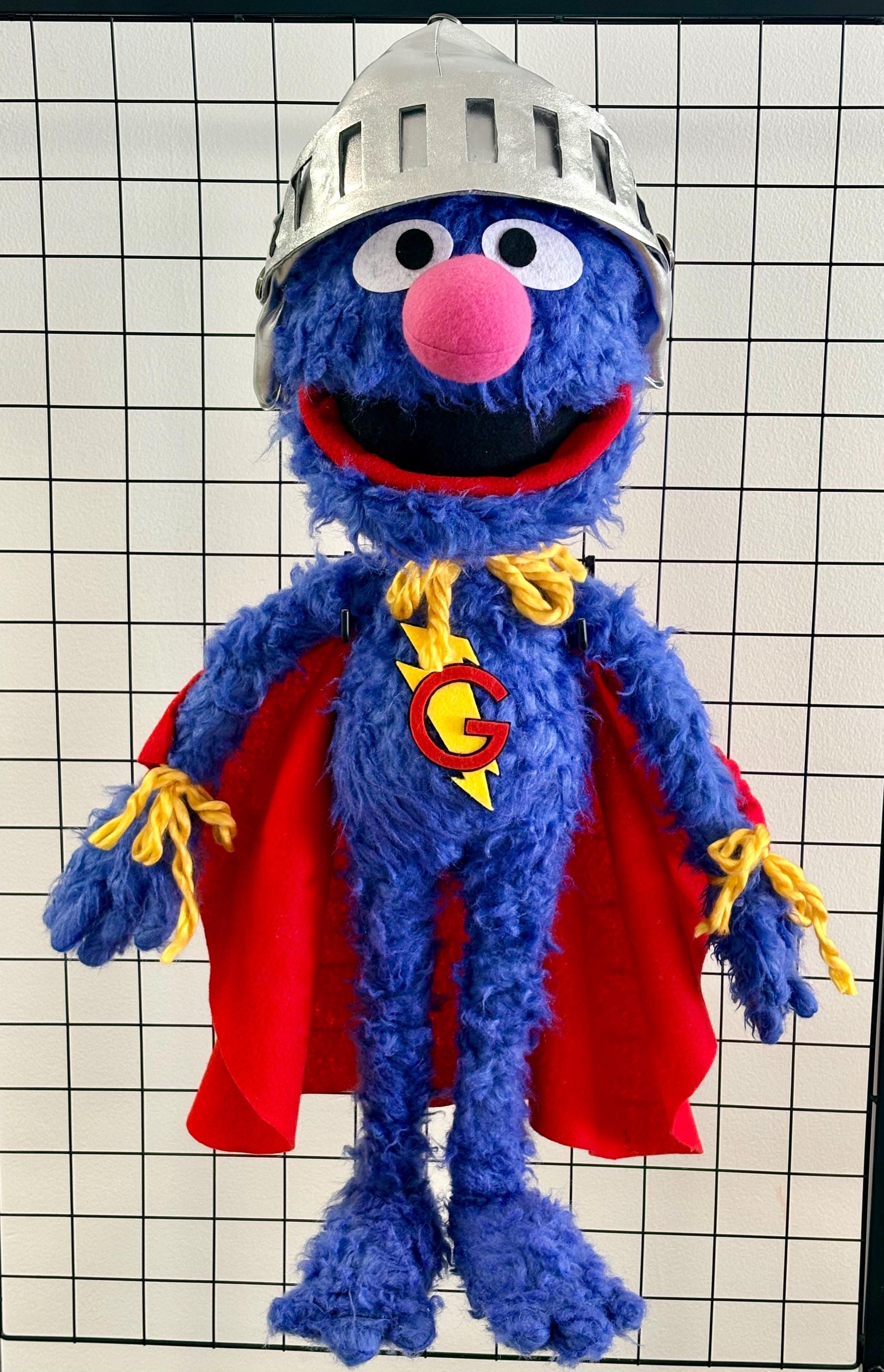 Super Blue Monster Plush Replica - Etsy