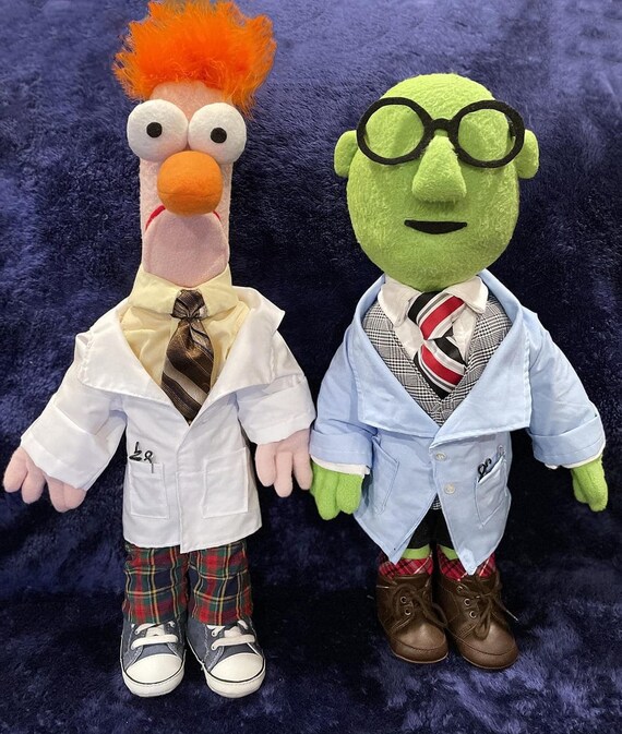 Bunsen Honeydew & Beaker Plush Doll Set Etsy