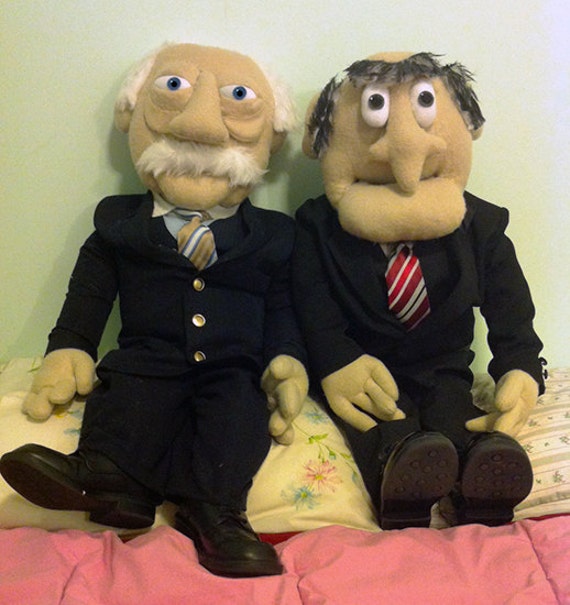 statler and waldorf plush dolls