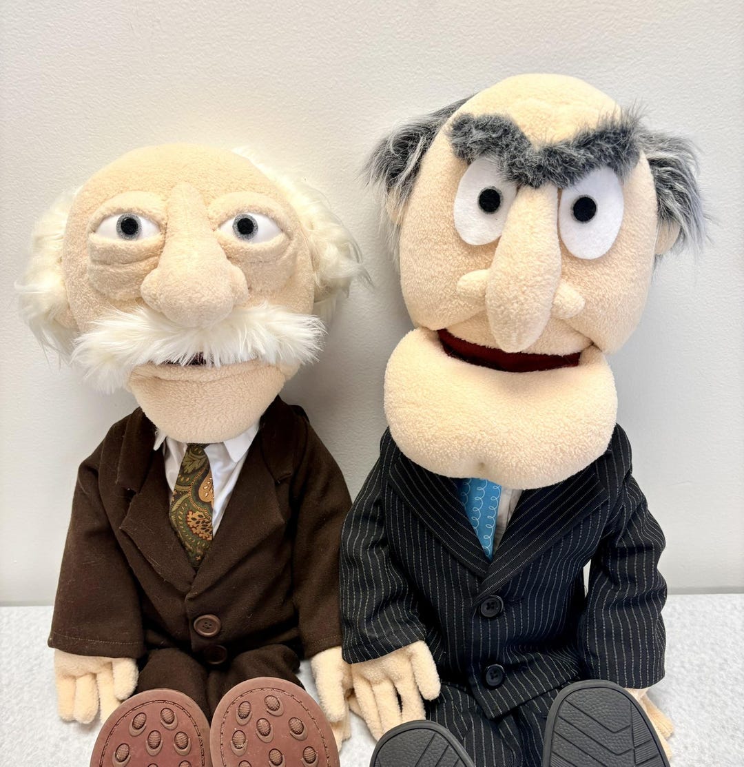 Statler and Waldorf Plush Replicas - Etsy