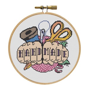 Handmade/Crafter Cross-Stitch Pattern PDF