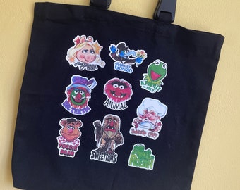 Muppet Sticker Tote Bag