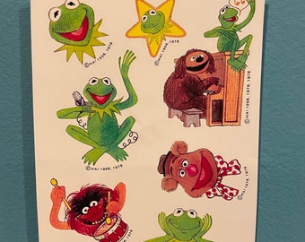 Vintage Replica Vinyl Sticker Sheet Small