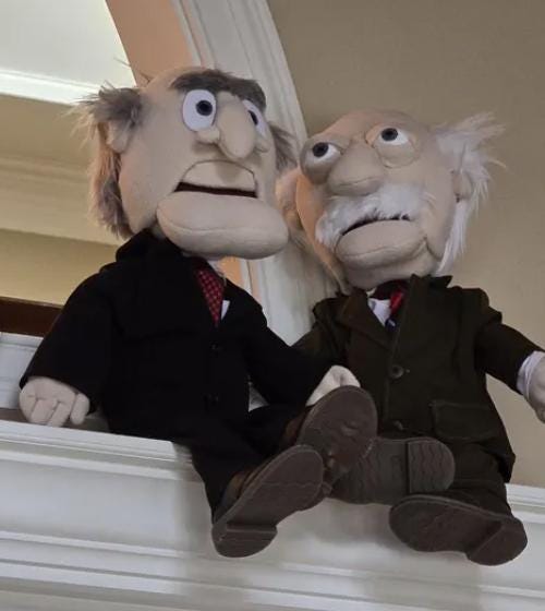 Statler and Waldorf Plush Replicas - Etsy Canada
