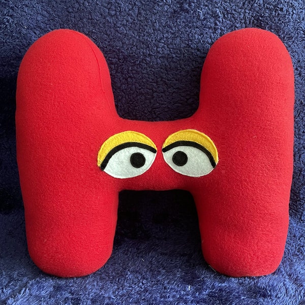 Letter Plush Replica Pillow