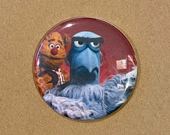 American Eagle and Bear Magnet