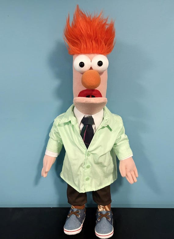 C*様 The Muppet Show Beaker ぬいぐるみ 人形 Beaker Plush Replica - Etsy Italia