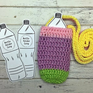 Porte-bouteille imprimable Cosy Display Template in 2 Sizes - PDF téléchargeable - Craft Fair Display Market Display Water Bottle Holder Cosy