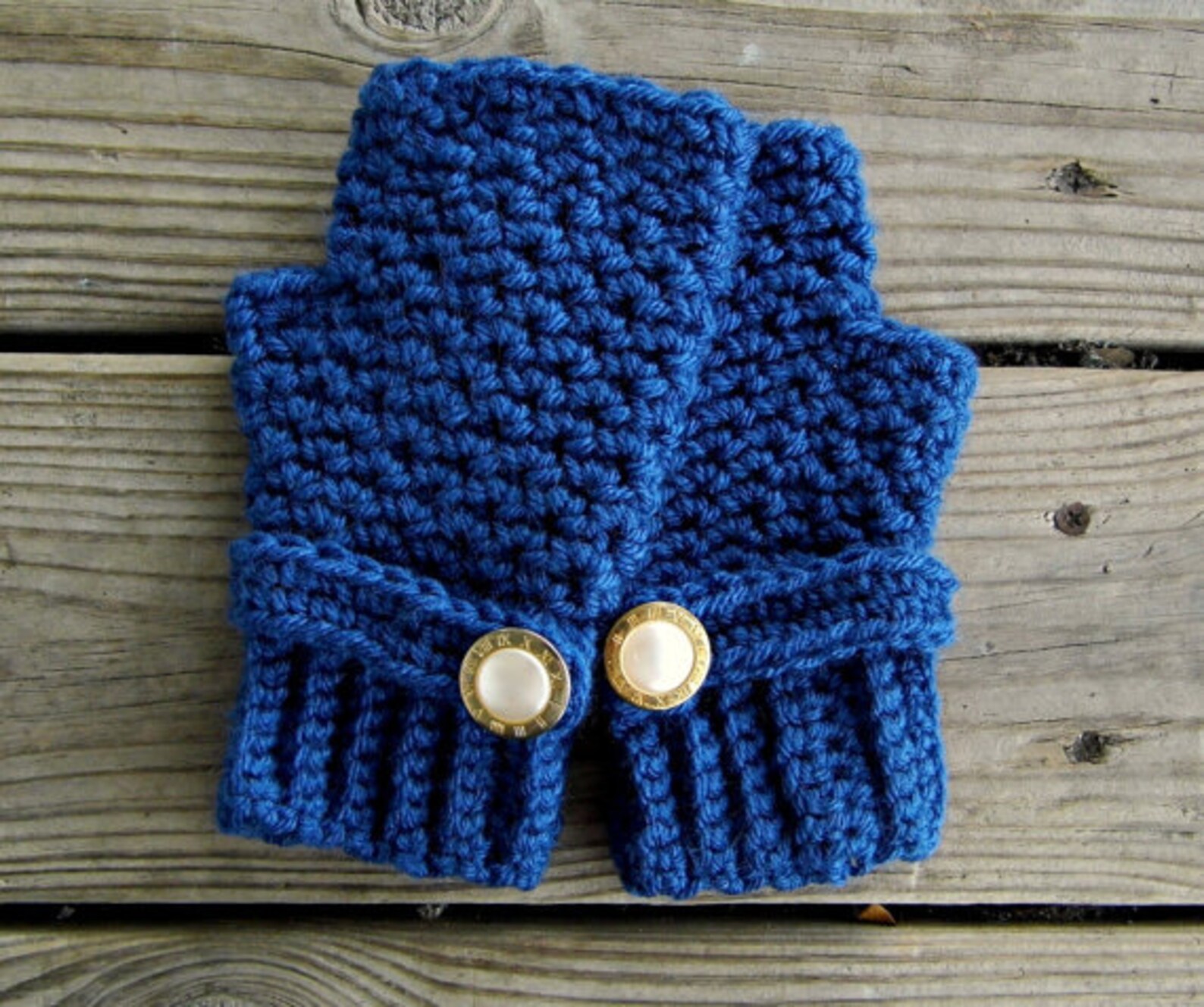 Instant Download Printable Crochet Pattern - Hand Crocheted Fingerless ...