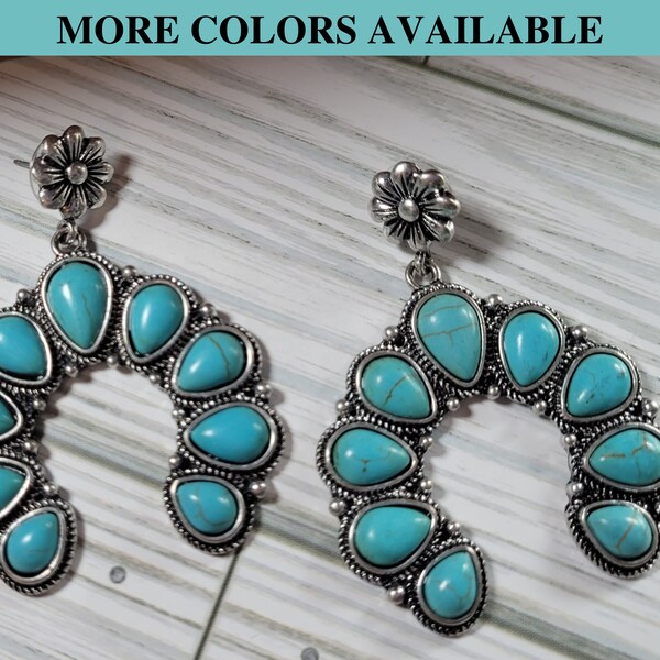 Squash Blossom Earrings Etsy