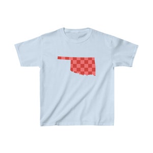 Kids Cotton Gameday Shirt, Oklahoma Sooners Football, University of Oklahoma, Childrens t-shirt. Multiple Colors
