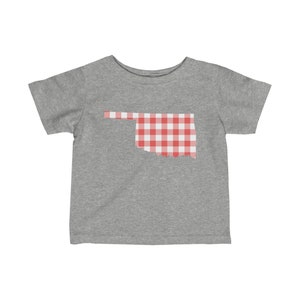 6M - 24M Fine Jersey Tee, Toddler Cotton Gameday Shirt, Oklahoma Sooners Football, OU Childrens t-shirt. Multiple Colors