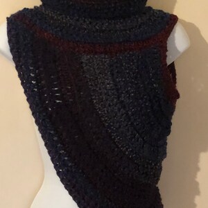 Crochet Inspired Katniss Cowl/Vest