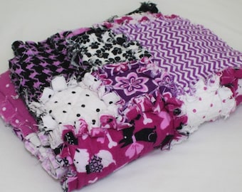 Baby Raggedy Quilts ~ Made to Order ~ Crib Size, Floor Size, or Toddler Size