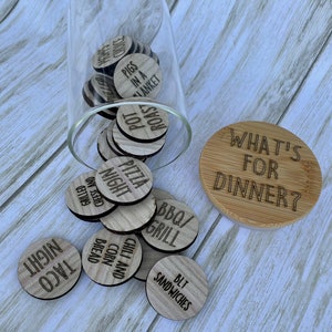 What&#39;s for Dinner Jar | Meal Planning Jar
