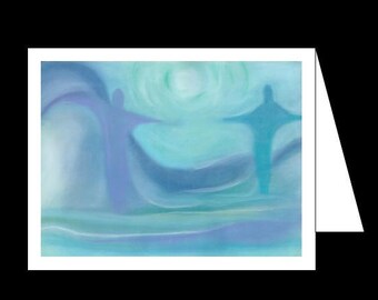 Openness - Pastel - Greeting card