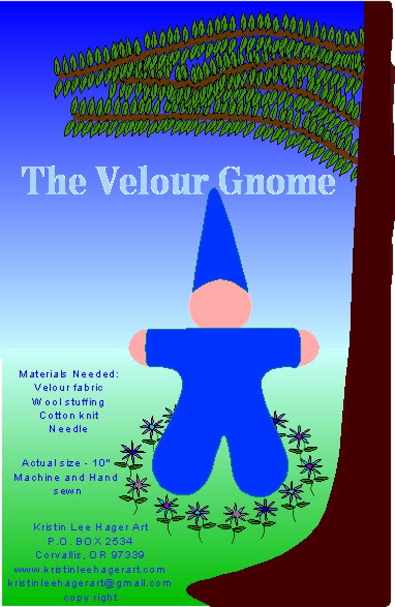 Pattern Velour Gnome image 2