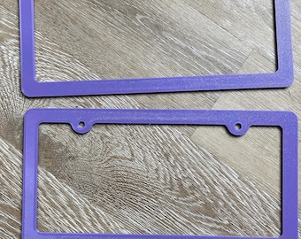 Lavendel Träume lila Extra Starker Ultraleichter Nummernschildrahmen