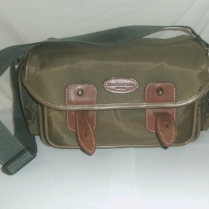Vintage Audio-Technica Nylon Canvas Carry Bag with Zips and Pockets for Phonograph Accessories Audio Equipment