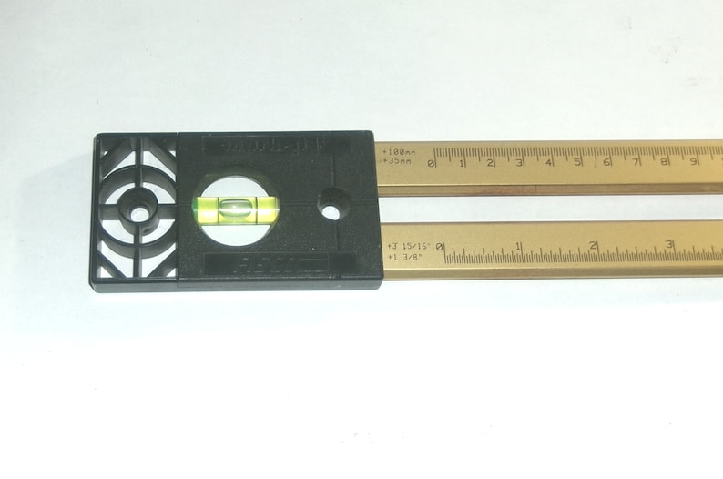 5 Inch Levels Fisco Mark-it Level Ruler 500mm 20-inch LA050 Metal & Plastic Measuring ...