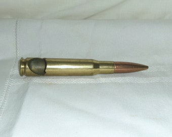 Bottle Opener Bullet Shape Brass and Copper Metal - Military and Hunting collectors  Kitchen Bar