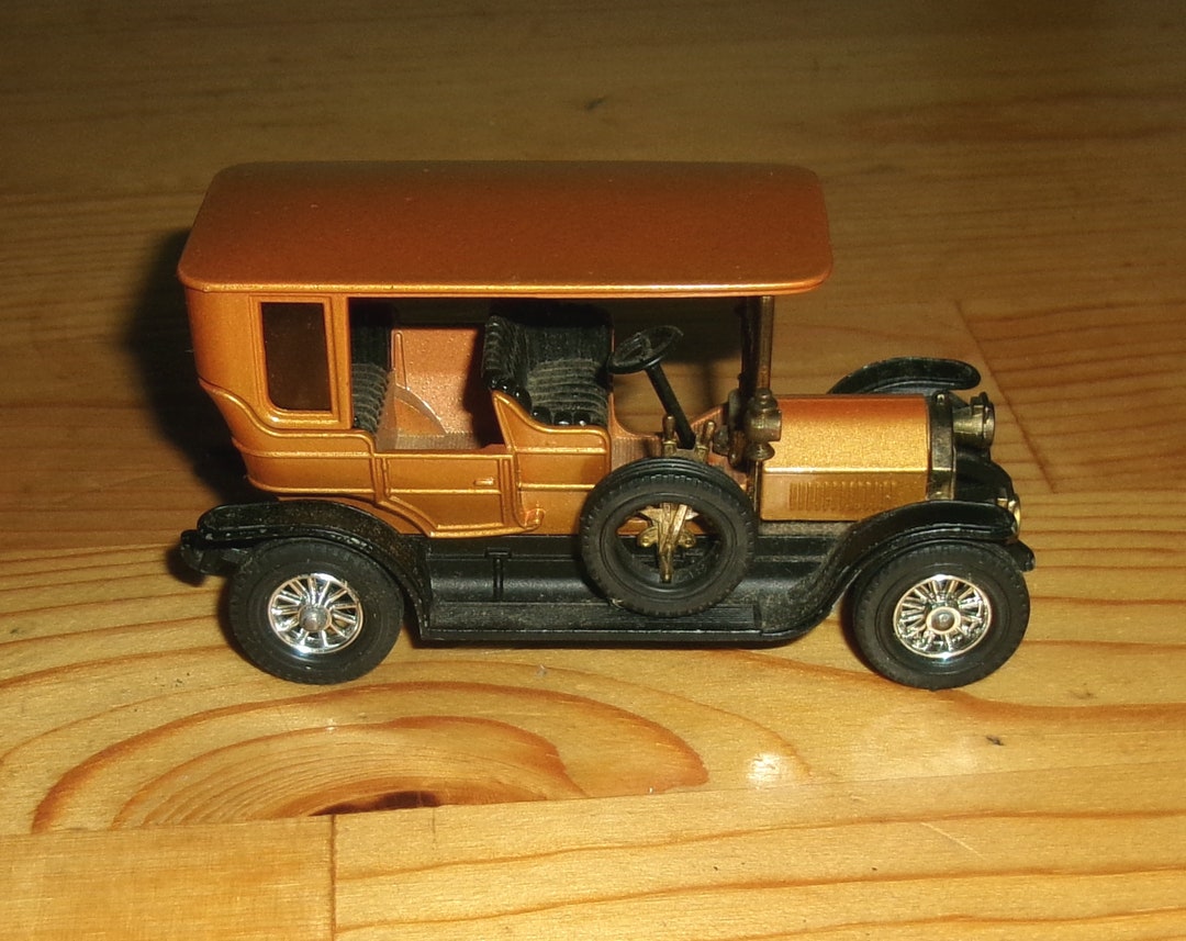 Matchbox Lesney England Models of Yesteryear Diecast Toy Car 1907 Peugeot Bonnal Renaulac Museum