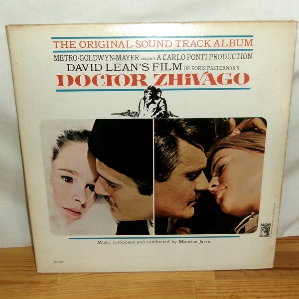 Doctor Zhivago MGM Movie Soundtrack Story Vintage Records Vinyl 33 RMP Music