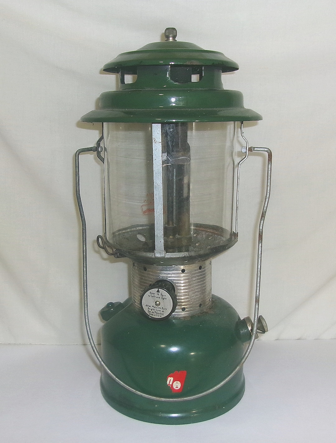Coleman - 蛍 Vintage Coleman Green Single Mantle Lantern Model 200A700 2