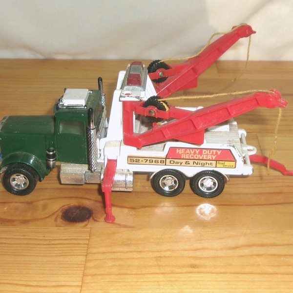 Matchbox Lesney Diecast Cars Super Kings No K-20/4 Tow Truck Toy Heavy Duty Wrecker Recovery England 1978