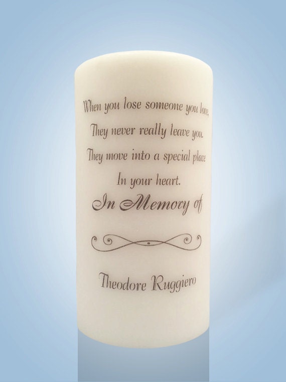 Memorial Candles Etsy