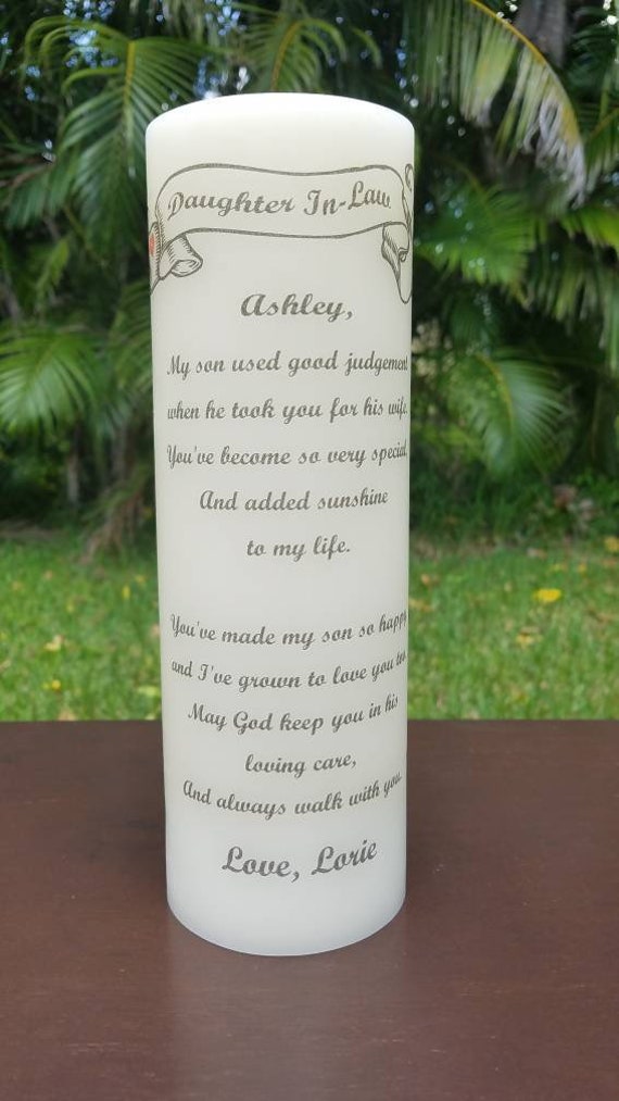 Daughter InLaw Candles Etsy
