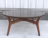 Mid-Century Circular Coffee Table