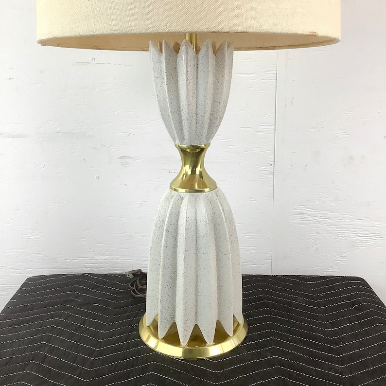 Mid-Century Atomic Table Lamp Attributed to Gerald Thurston for Lightolier image 2