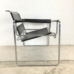 Modern Wassily Style Armchair after marcel breuer image 2