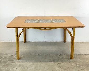 Vintage Boho Dining Table