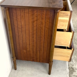 Mid-Century Modern Dresser With Mirror by Lane Furniture image 4