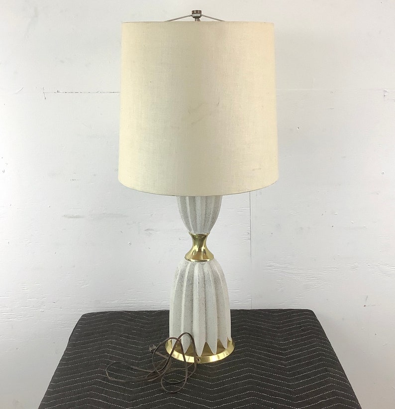 Mid-Century Atomic Table Lamp Attributed to Gerald Thurston for Lightolier image 3