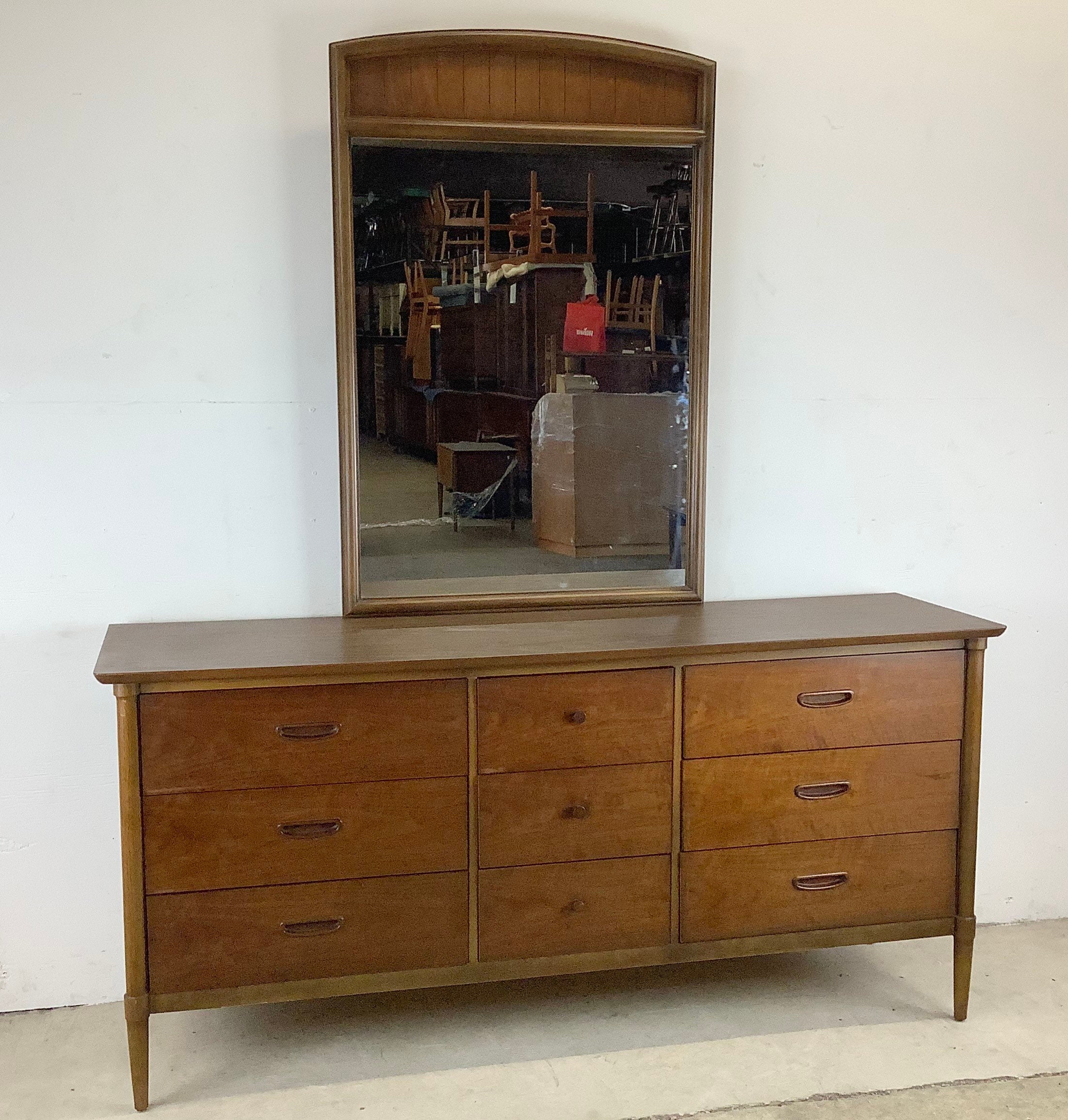 Mid century dresser mirror deals