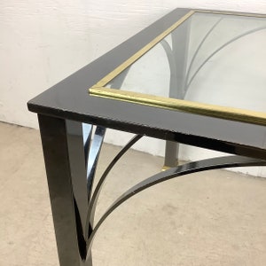 Regency Modern Chrome and Glass End Table by Design Institute of America image 5