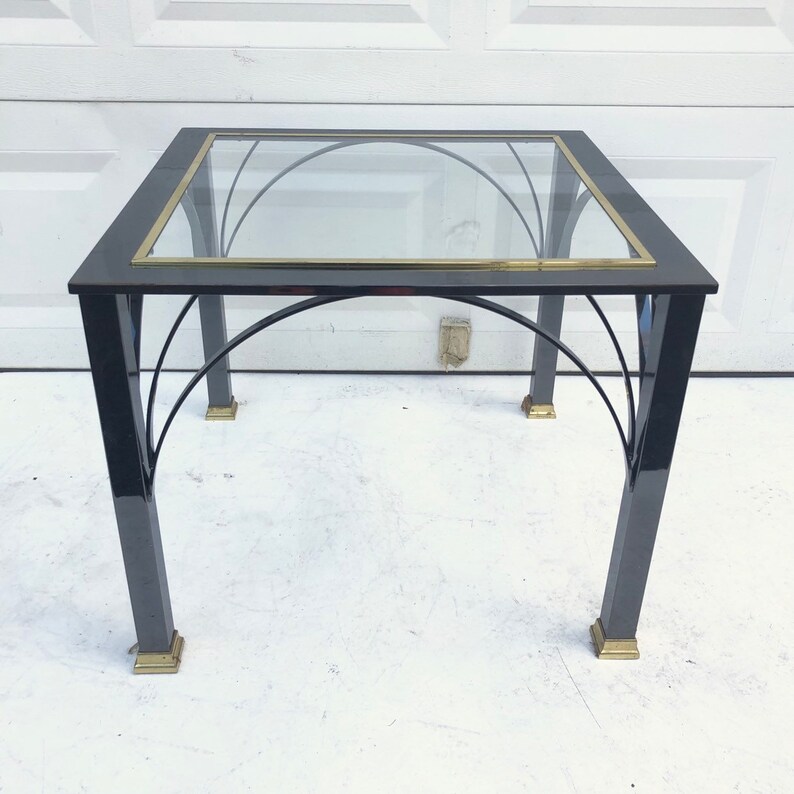 Modern Chrome Side Table By Design Institute Of America