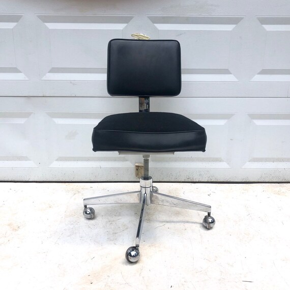 Mid Century Desk Chair By Steelcase Etsy