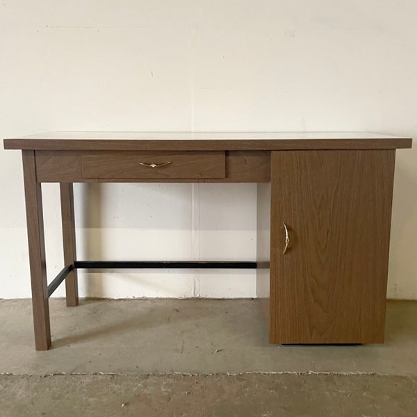Mid Century Desk Etsy