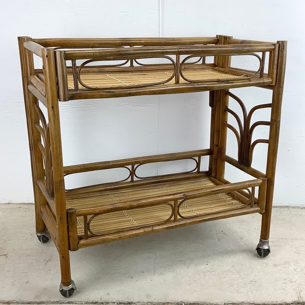 Vintage Bar Cart Etsy