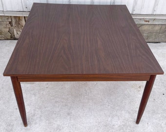 Tall Square Mid Century Modern Square Coffee Table
