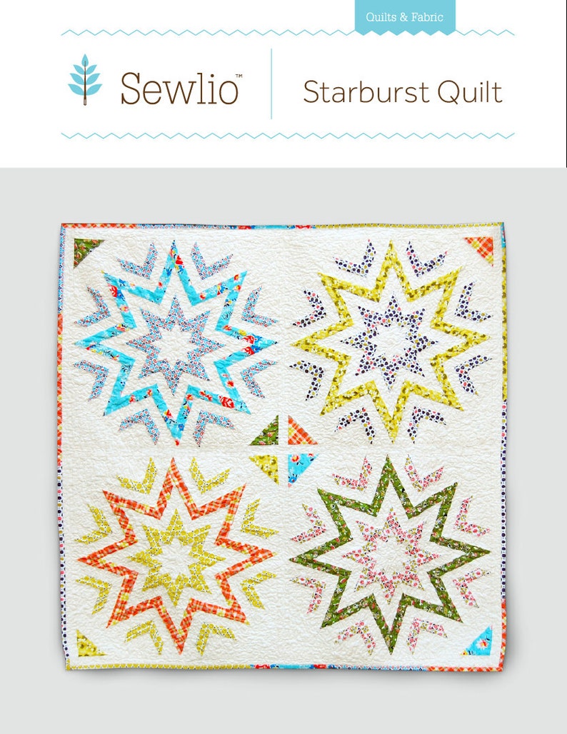 Starburst Quilt Pattern image 1