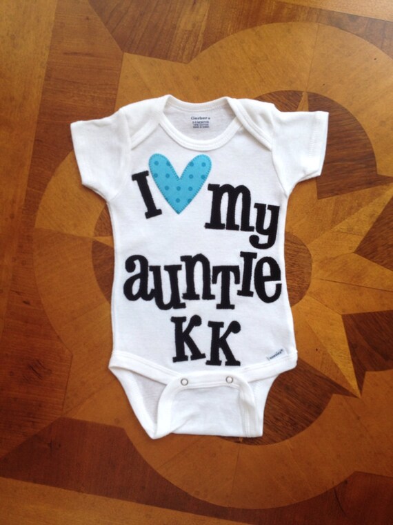 turquoise baby onesie