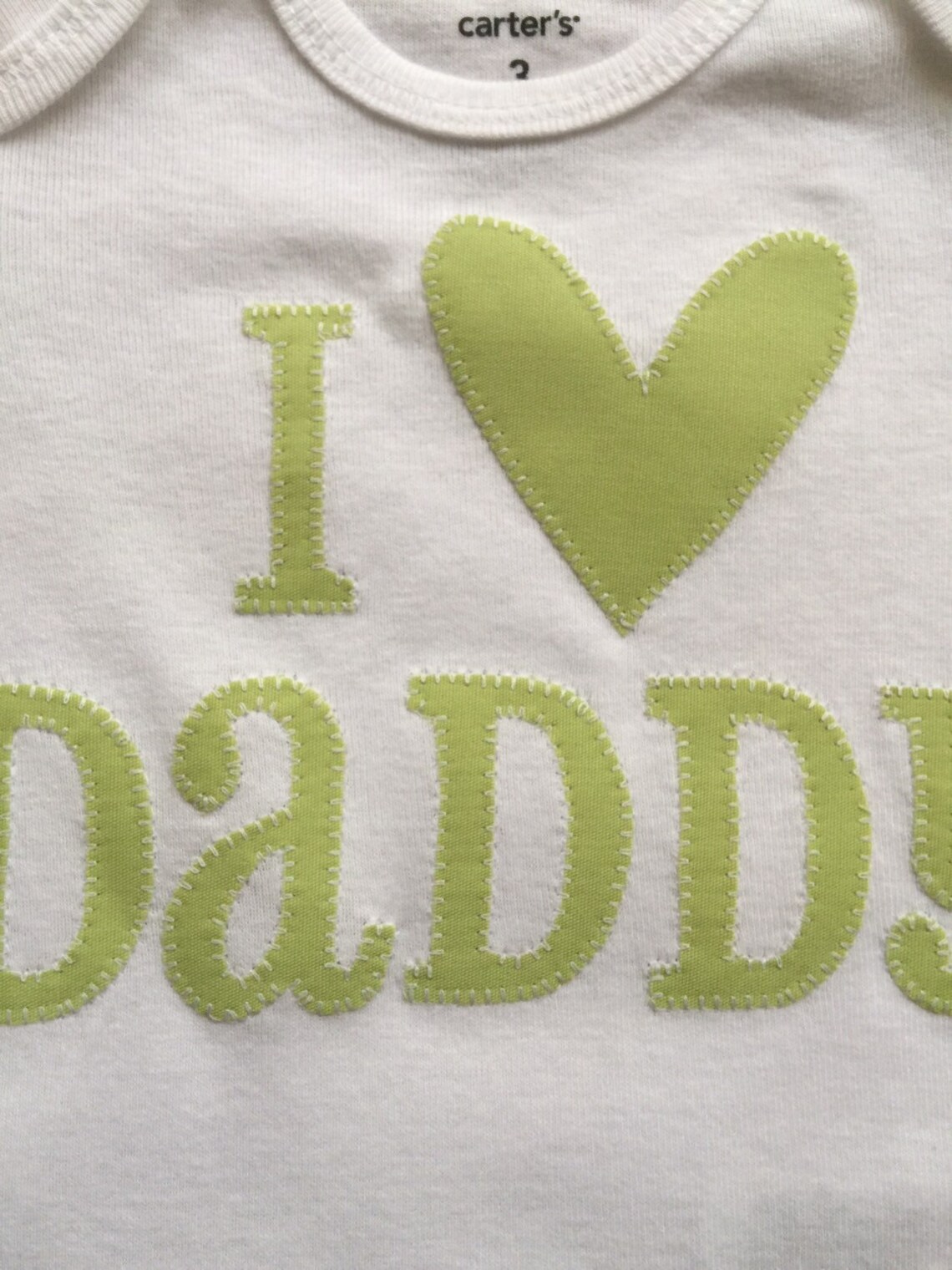 Custom Onesie in Pale Lime Green Fabric Etsy