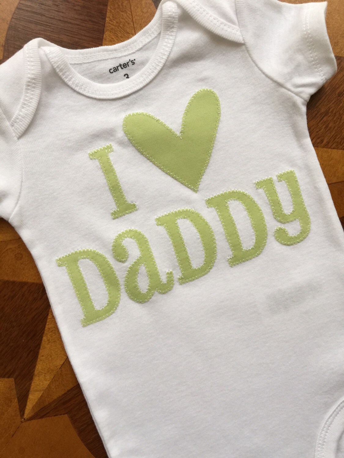 Custom Onesie in Pale Lime Green Fabric Etsy