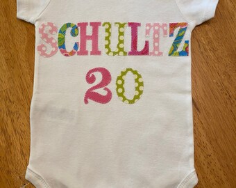 Personalized bodysuit