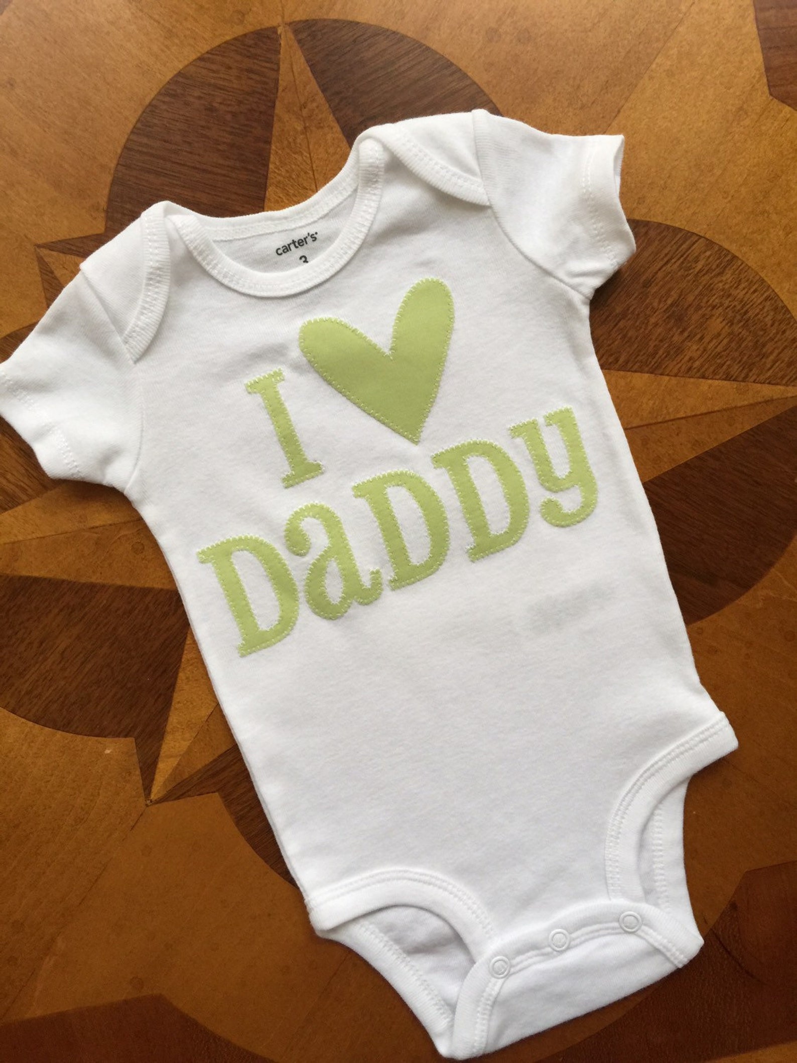 Custom Onesie in Pale Lime Green Fabric Etsy